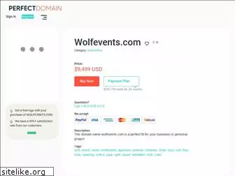 wolfevents.com