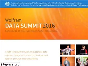 wolframdatasummit.org