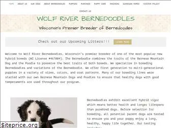 wolfriverbernedoodles.com