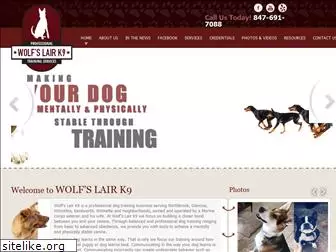 wolfslairk9.com