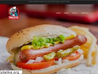 wolfyshotdogs.com