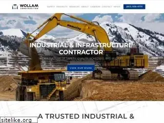 wollamconstruction.com