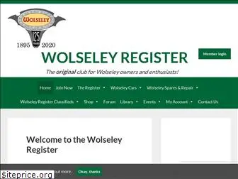 wolseleyregister.co.uk