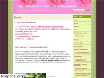 womansclubofpewaukee.com