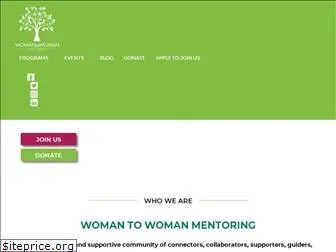 womantowomanmentoring.org