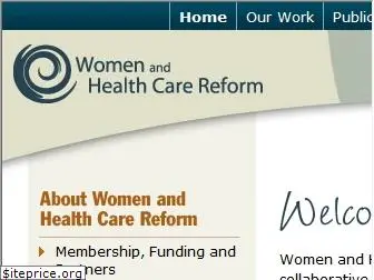 womenandhealthcarereform.ca