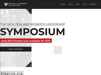 womenandleadership.co.nz