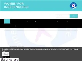 womenforindependence.org