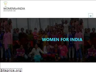 womenforindia.org