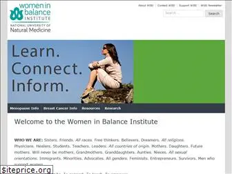 womeninbalance.org