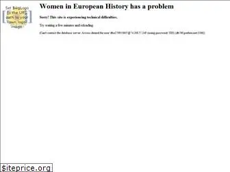 womenineuropeanhistory.org