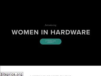 womeninhardware.io