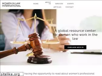 womeninlawinternational.com
