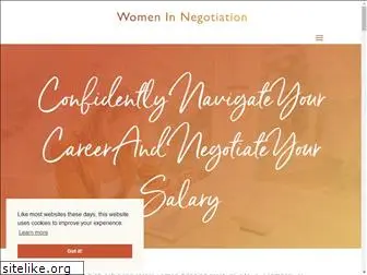 womeninnegotiation.org