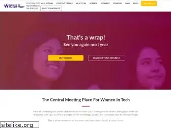 womenofsiliconvalley.com