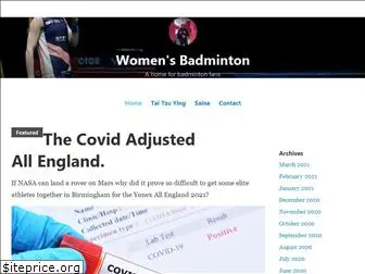 womensbadminton.co.uk