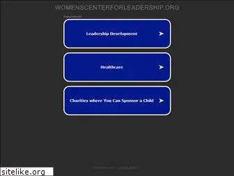 womenscenterforleadership.org