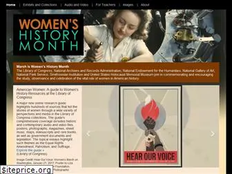 www.womenshistorymonth.gov