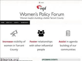 womenspolicyforum.org