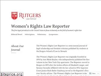 womensrightslawreporter.com