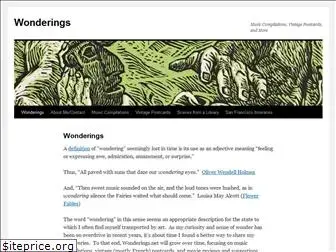 wonderings.net