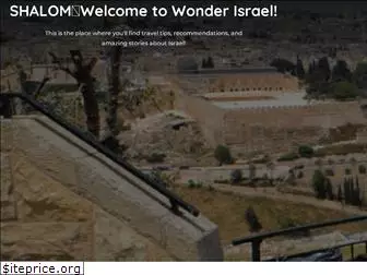 wonderisrael.com