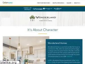 wonderlandhomes.com