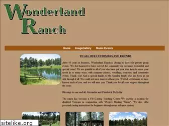 wonderlandranch.com