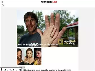 wonderslist.com