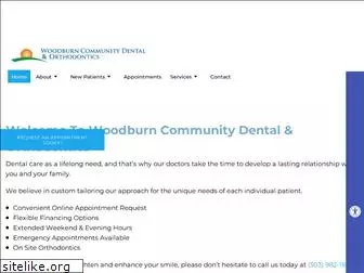 woodburncommunitydental.com