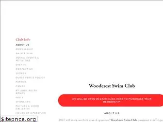 woodcrestswimclub.com