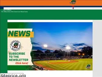 woodducksbaseball.com