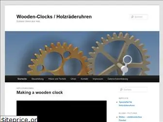 wooden-clock.de