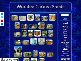 woodengardensheds.name