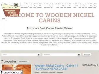 woodennickelcabins.com