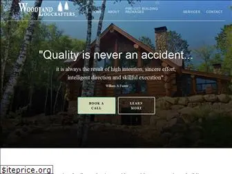 woodlandlogcrafters.com