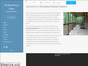 woodlandretreatcabins.com