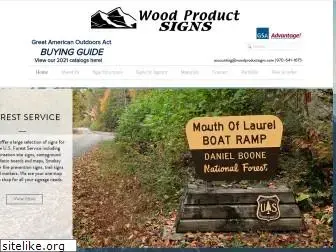 woodproductsigns.com