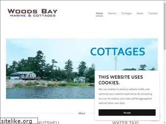 woodsbaycottages.com