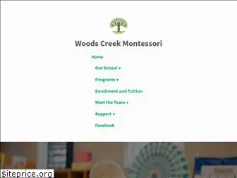 woodscreekmontessori.org
