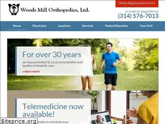 woodsmillorthopedics.com