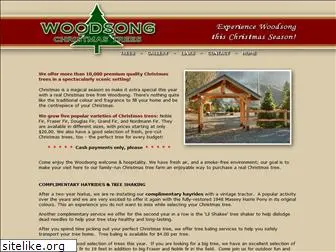 woodsongchristmastrees.com