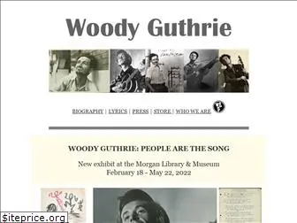 woodyguthrie.com