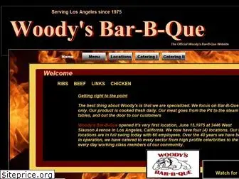 woodysbarbquela.com