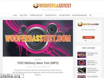wooferbasstest.com