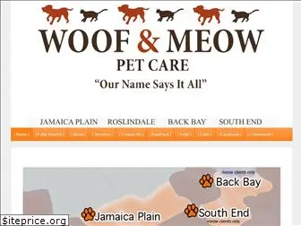 woofmeowpetcare.com