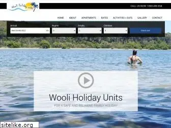 wooliholidayunits.com.au