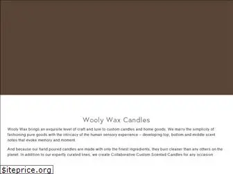 woolywaxcandles.com