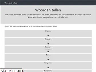 woorden-tellen.nl