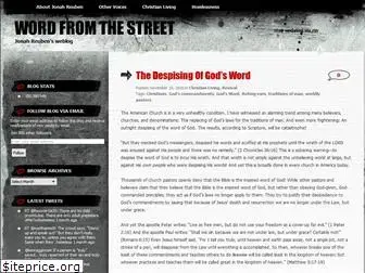 word-from-the-street.com